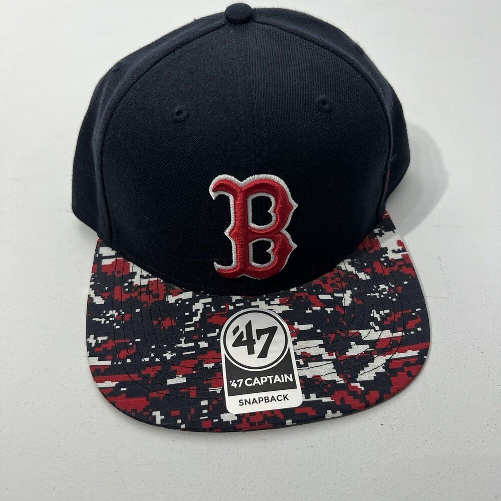 Boston Red Socks Hat 47 Captain SnapBack Fenway Park Collection MLB Baseball NEW